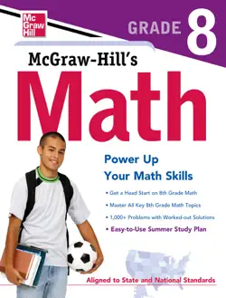 mcgraw-hill's math grade 8 book cover image