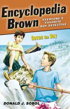 encyclopedia brown saves the day book cover image