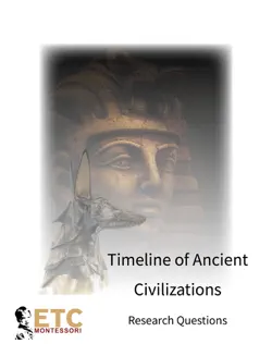 timeline of ancient civilizations research questions book cover image