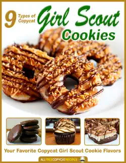 9 types of copycat girl scout cookies book cover image
