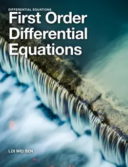 first order differential equations book cover image