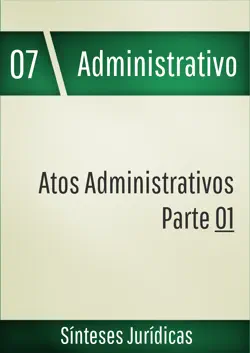 atos administrativos parte 01 book cover image