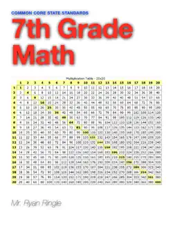 7th grade math book cover image