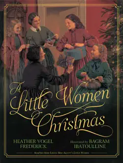 a little women christmas book cover image