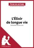 L'Élixir de longue vie d'Honoré de Balzac (Fiche de lecture) sinopsis y comentarios
