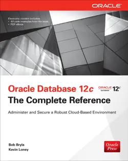 oracle database 12c the complete reference book cover image