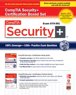 comptia security+ certification boxed set (exam sy0-301) book cover image
