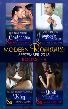 modern romance september 2015 books 1-4 imagen de la portada del libro