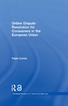 online dispute resolution for consumers in the european union book cover image