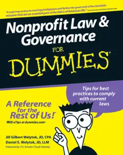 nonprofit law and governance for dummies book cover image