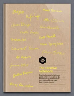 the creative notebook imagen de la portada del libro