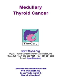 medullary thyroid cancer book cover image