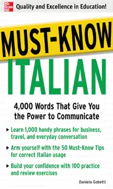 must-know italian book cover image