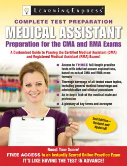medical assistant exam book cover image