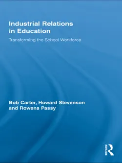 industrial relations in education book cover image