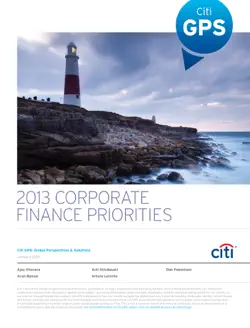 2013 corporate finance priorities book cover image