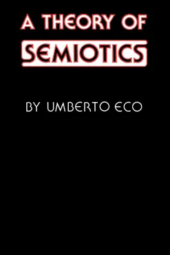 a theory of semiotics book cover image