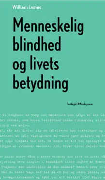 menneskelig blindhed og livets betydning imagen de la portada del libro