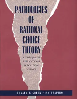 pathologies of rational choice theory book cover image