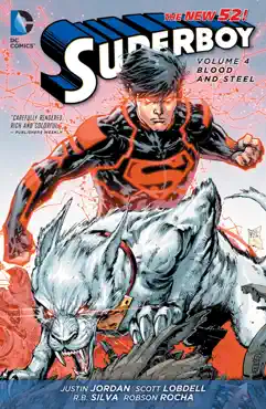superboy vol. 4: blood and steel book cover image