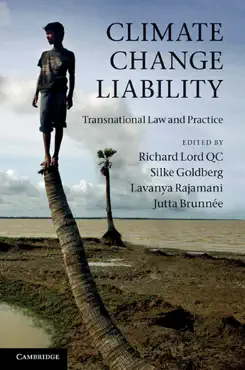 climate change liability book cover image