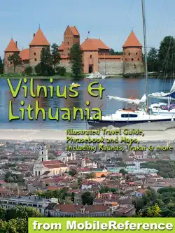 vilnius & lithuania (baltic states): illustrated travel guide, phrasebook and maps, including kaunas, trakai & more (mobi travel) book cover image