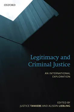legitimacy and criminal justice book cover image