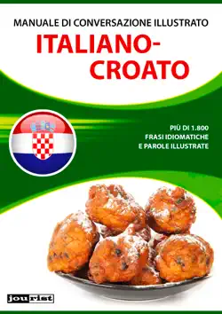 manuale di conversazione illustrato italiano-croato book cover image