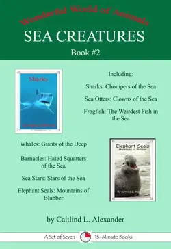 sea creatures book #2: a set of seven 15-minute books imagen de la portada del libro