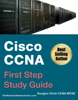 cisco ccna first step - study guide book cover image
