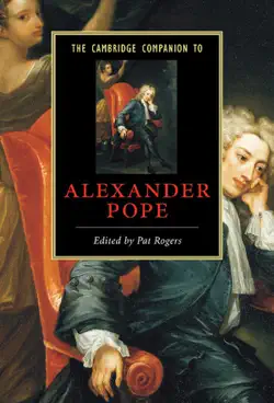 the cambridge companion to alexander pope book cover image