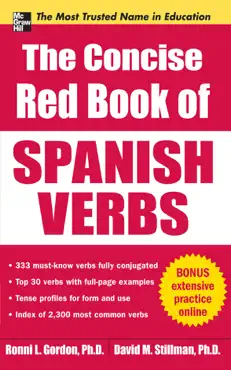 the concise red book of spanish verbs book cover image