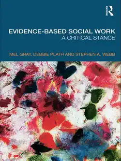 evidence-based social work book cover image
