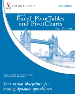 excel pivottables and pivotcharts book cover image