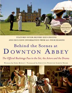 behind the scenes at downton abbey book cover image