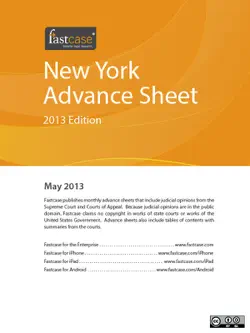 texas advance sheet may 2013 book cover image