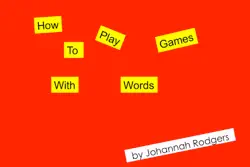 how to play games with words book cover image
