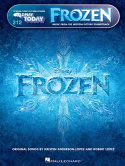 frozen - e-z play today songbook book cover image