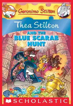 thea stilton and the blue scarab hunt (thea stilton #11) book cover image