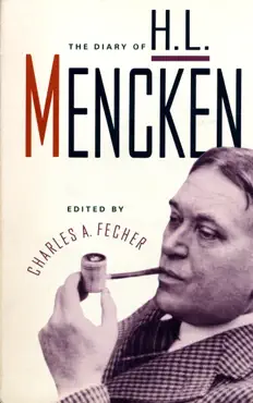 diary of h. l. mencken book cover image