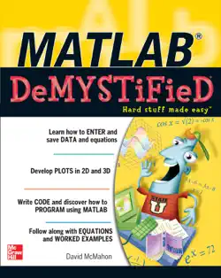 matlab demystified book cover image