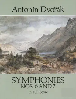 symphonies nos. 6 and 7 in full score book cover image
