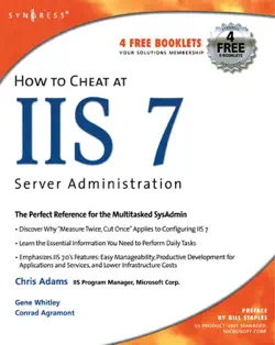 how to cheat at iis 7 server administration book cover image