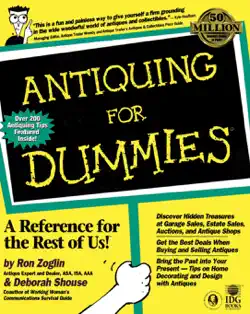 antiquing for dummies book cover image
