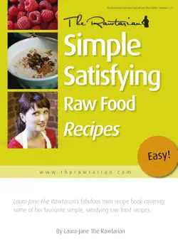 simple satisfying raw food recipes book cover image