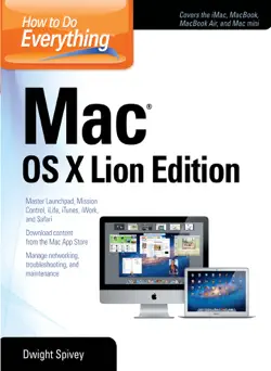 how to do everything mac os x lion edition book cover image