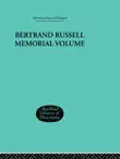 Bertrand Russell Memorial Volume sinopsis y comentarios