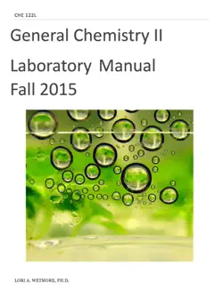 general chemistry ii laboratory manual book cover image