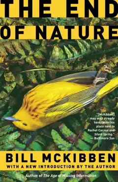 the end of nature book cover image