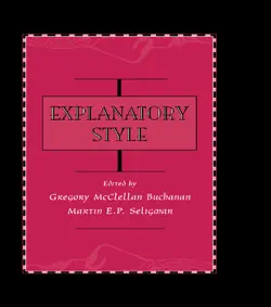 explanatory style book cover image